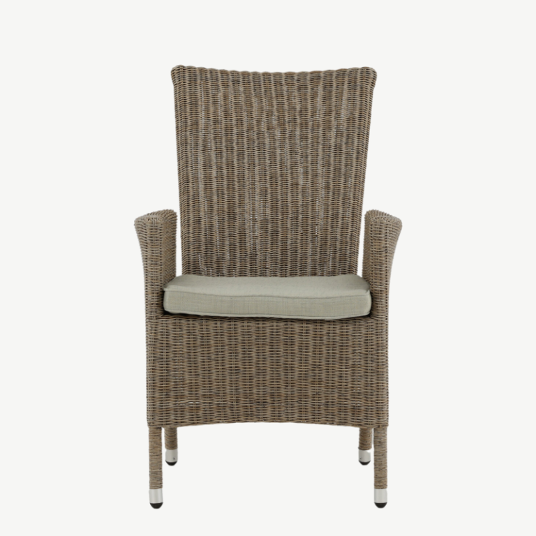 Alumiiniumist recliner aiatool Toscana, pruun/naturaalne, 9011-761L 9011-761L