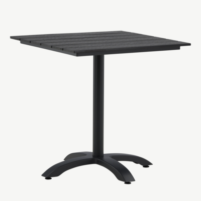 Alumiiniumist terrassilaud Colorado, must, 70x70, 4070-620 4070-620
