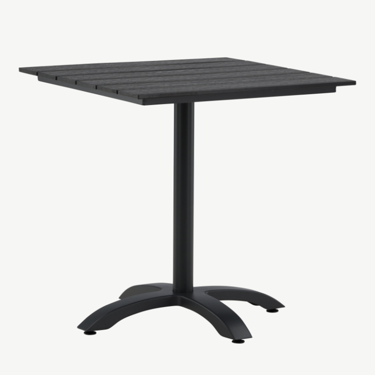 Alumiiniumist terrassilaud Colorado, must, 70x70, 4070-620 4070-620