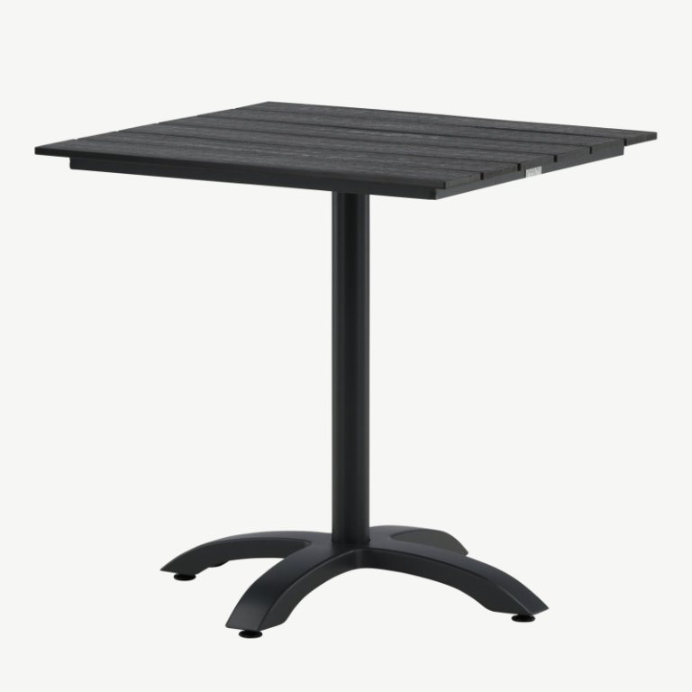 Alumiiniumist terrassilaud Colorado, must, 70x70, 4070-620 4070-620