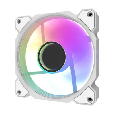 Arvuti RGB ventilaator Darkflash DR08 120mm, valge