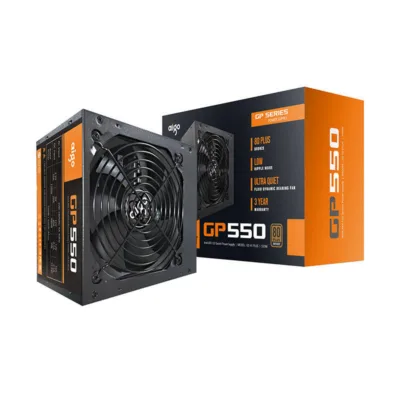 Arvuti toiteplokk Aigo GP550 80 Plus Bronze, 650 W, ATX, must