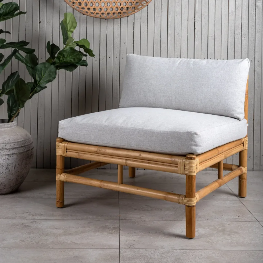 Bambusest aiadiivani moodul Cane, naturaalne, 2023-6010 – 6