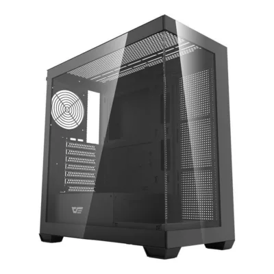 Darkflash DS900 arvutikorpus, must, klaaspaneelidega, ATX/M-ATX/ITX