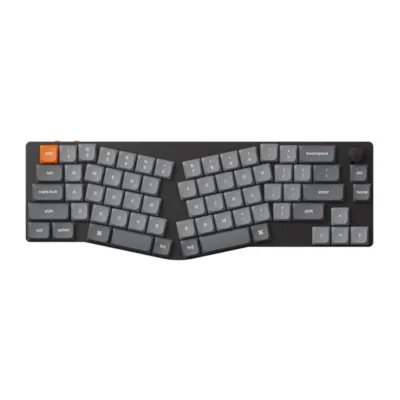 Ergonoomiline juhtmevaba klaviatuur Keychron K11 Max RGB Brown Switch (madala profiiliga, must)