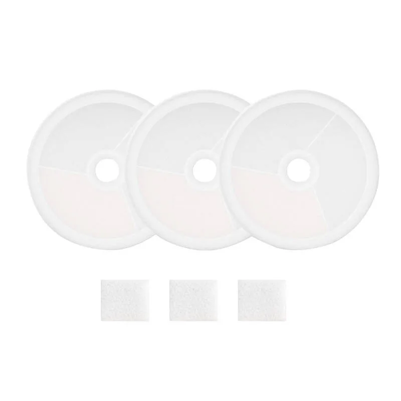 HHOLove CT-FTKRF vahetusfiltrid lemmiklooma veedosaatorile (3 tk komplektis)