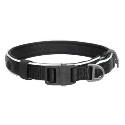 Helkuriga koera kaelarihm Dogness XL must