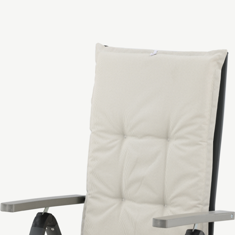 Istmepadi ja pehmendus aiatoolile, off white, 3102-329 3102-329