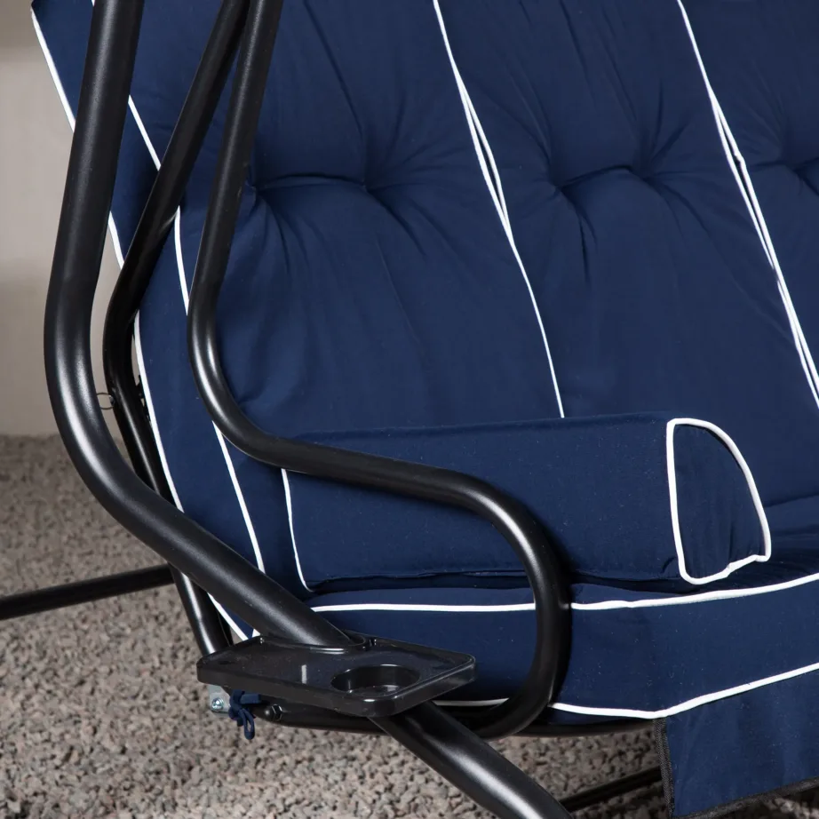 Istmepatjade komplekt võrkkiigele, sinine, 367-302 – 6