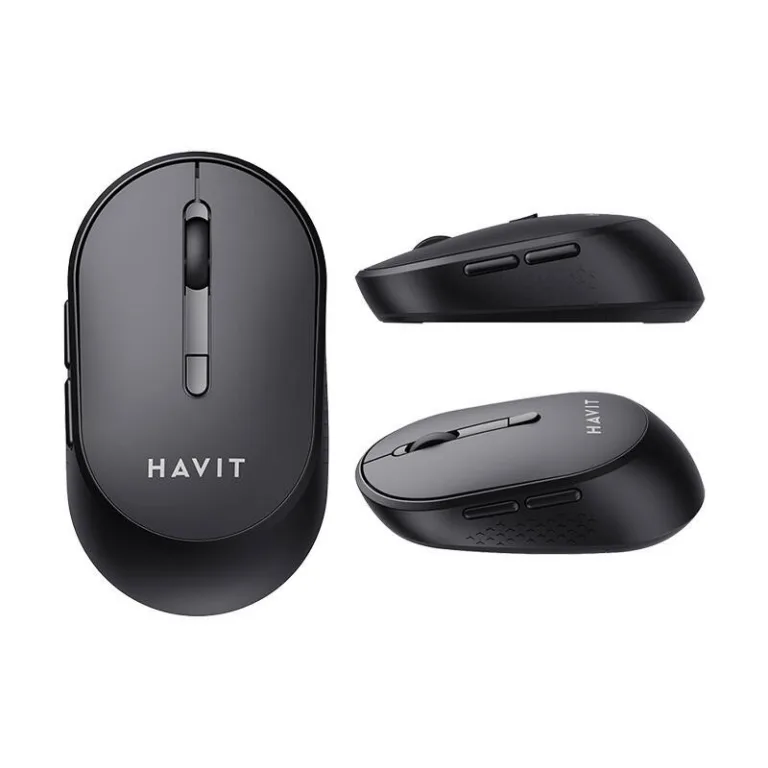 Juhtmevaba hiir Havit MS78GT, 2.4 GHz, must