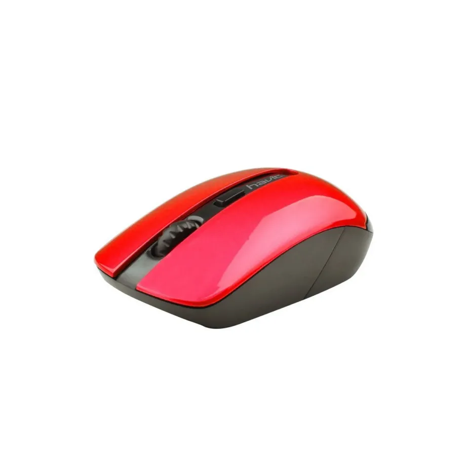 Juhtmevaba hiir Havit MS989GT (800–1600 DPI, must-punane) – 2