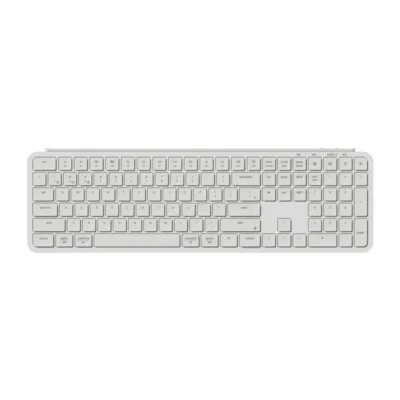 Juhtmevaba klaviatuur Keychron B6 Pro, ultraõhuke, 2.4G/Bluetooth/USB-C, valge
