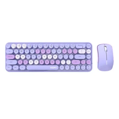 Juhtmevaba klaviatuuri komplekt MOFII Bean SMK-676367 (2.4G, lilla)