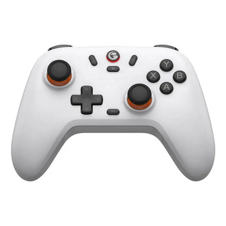 Juhtmevaba mängupult GameSir T4n Lite valge (Bluetooth/USB-C, Switch/PC/iOS/Android)