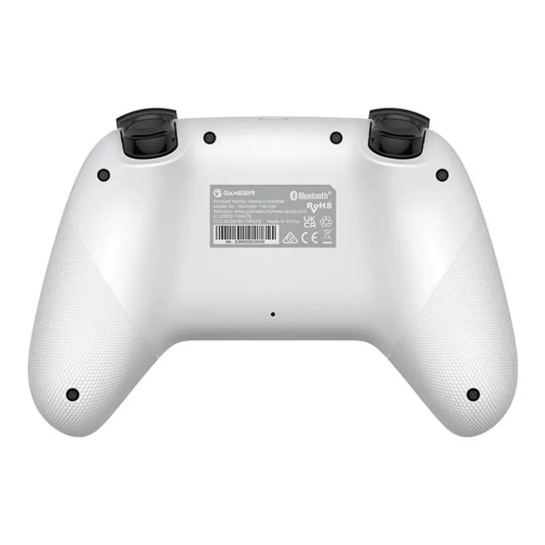 Juhtmevaba mängupult GameSir T4n Lite valge (Bluetooth/USB-C, Switch/PC/iOS/Android)