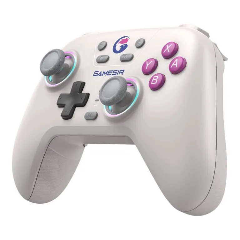 Juhtmevaba mängupult GameSir T4n (valge, Bluetooth, 2.4GHz, USB‑C)