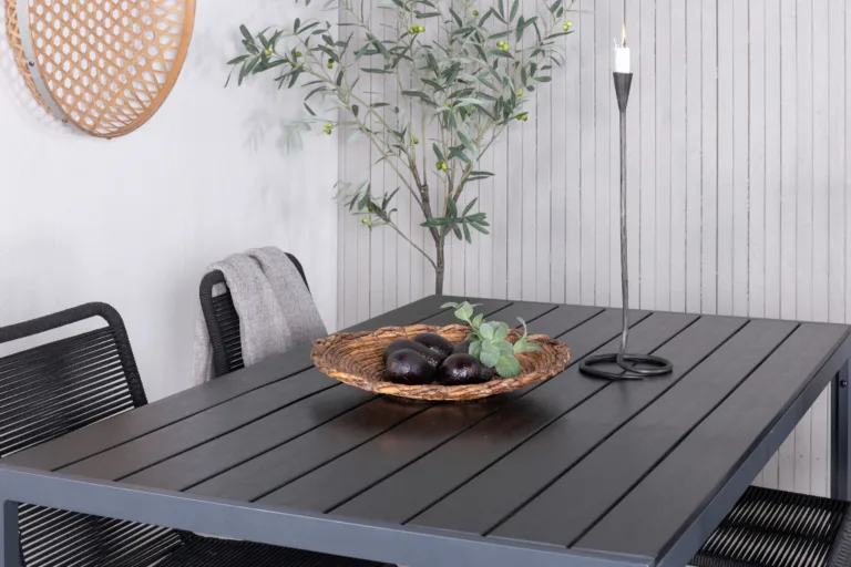 Köiest ja puitplastkomposiidist aia söögilaua komplekt, GR21837 GR21837
