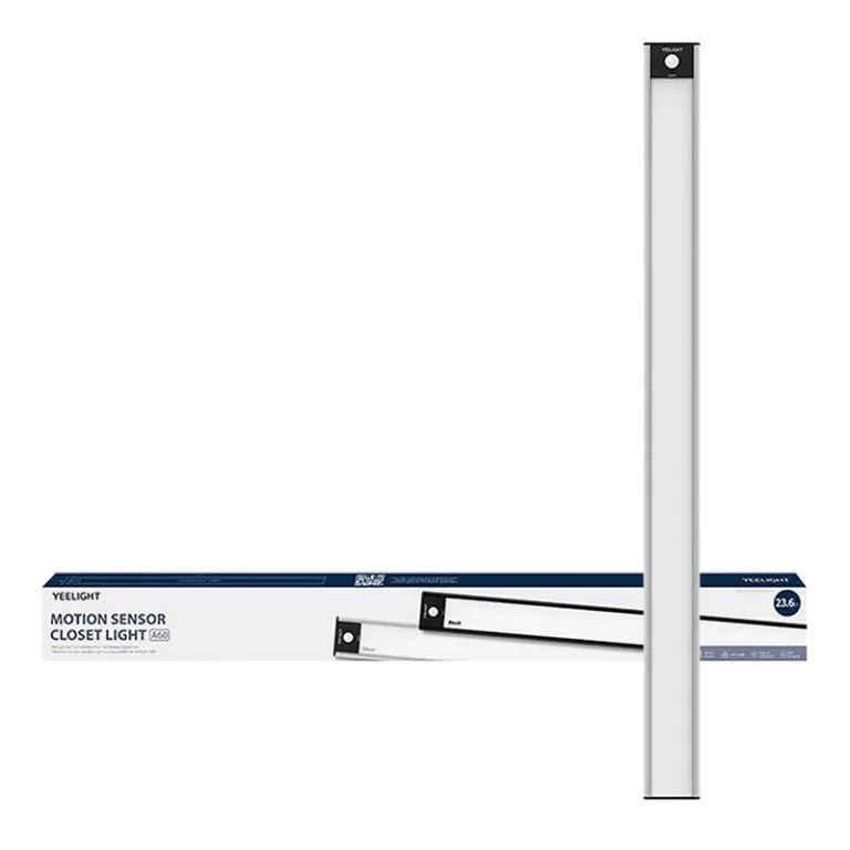 Kappivalgusti liikumisanduriga LED Yeelight YLCG006 60 cm, hõbedane, USB-C, 2200 mAh