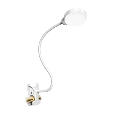 Klambriga LED lugemislamp Glocusent GLCSNTBL204, valge, 3 valgusrežiimi, 30-minutiline taimer
