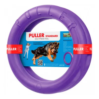 Koera treeningrõngas Puller Standard 28 cm (2 tk, lilla)