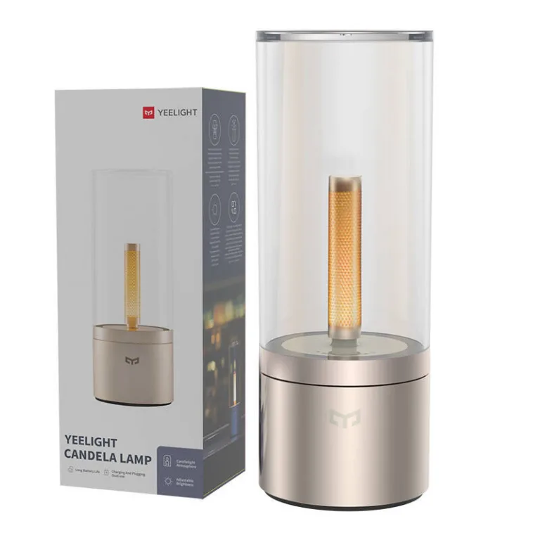 Küünlaleegi meeleoluvalgusti Yeelight Candela YLFWD-0019 (laetava akuga, 1800K, USB‑C)