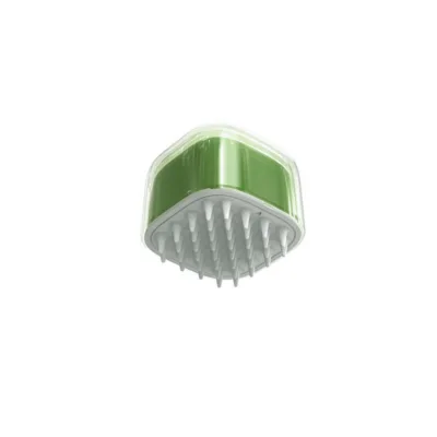 Lemmiklooma harjamishari Cheerble Brush Candy C0419-C (roheline, silikoonist piidega)
