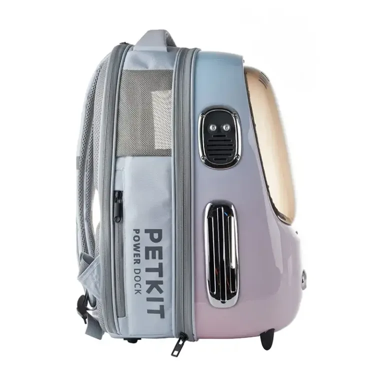 Lemmiklooma seljakott PetKit Breezy 2 nutika ventilatsiooniga, roosa (8 kg)