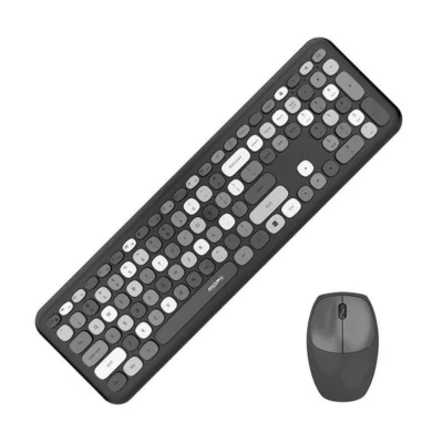MOFII SMK-666395AG juhtmevaba klaviatuuri ja hiire komplekt (2.4 GHz, must)