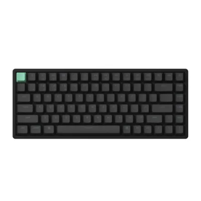 Magnetlülititega juhtmevaba RGB mänguriklaviatuur Keychron K2 HE (84 klahvi, must)