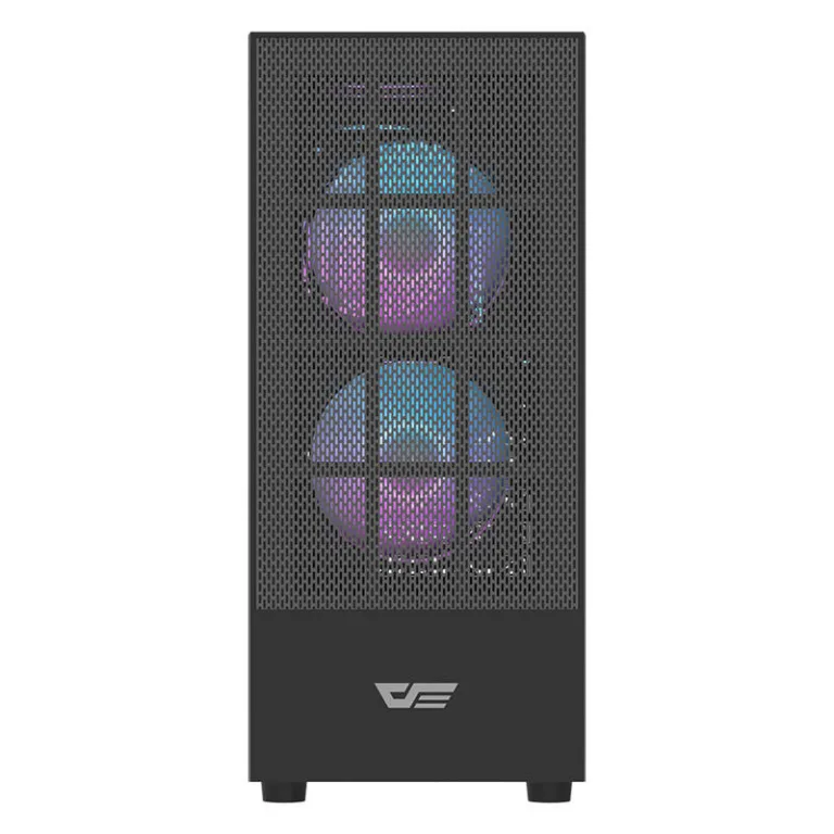 Mänguri arvutikorpus Darkflash A290, 3 ARGB ventilaatorit, karastatud klaas