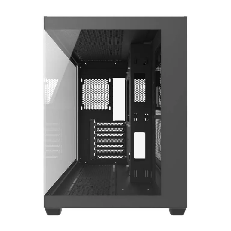 Mänguri arvutikorpus Darkflash C285P Mini Tower (karastatud klaas, must)