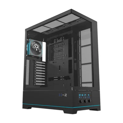 Mänguri arvutikorpus Darkflash DY451L PRO, Big Tower, ARGB, USB-C, karastatud klaas