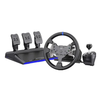 Mängurooli komplekt PXN-V99 (PC, PS5, PS4, Xbox, Switch, käigukast, 3 pedaali, 270°/900°)