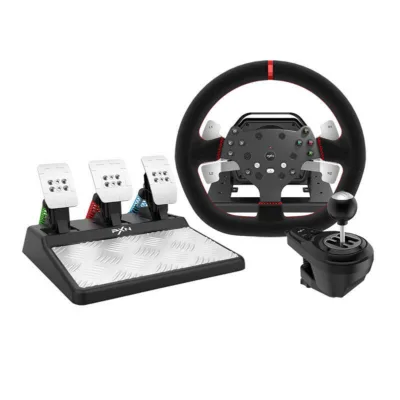 Mänguroolikomplekt PXN-V10 V2 (PC/PS4/Xbox/Switch, Force Feedback, 6+1 käigukast)