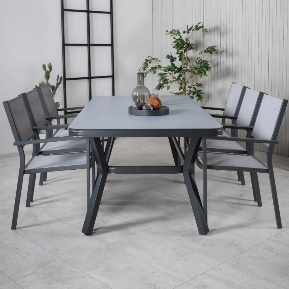 Klaasist aia söögilaua komplekt Virya Copacabana, GR21552 – 5