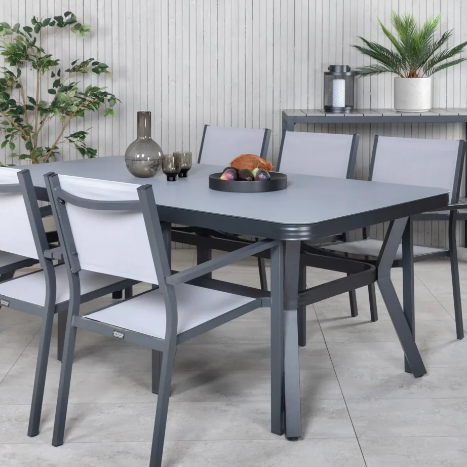 Klaasist aia söögilaua komplekt Virya Copacabana, GR21552 – 6