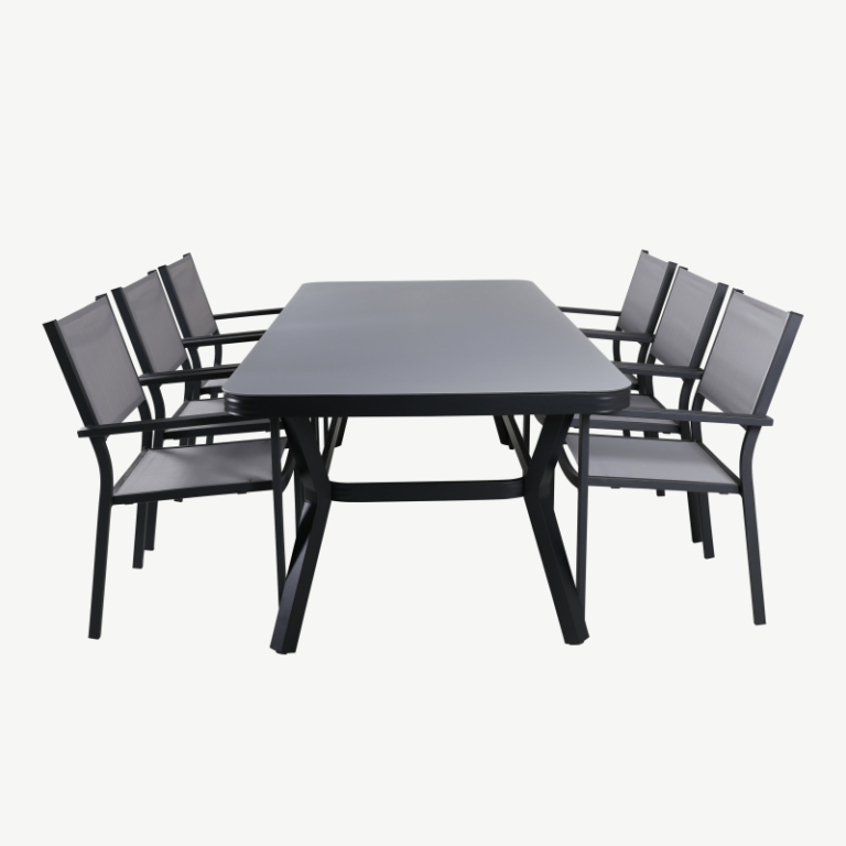 Klaasist aia söögilaua komplekt Virya Copacabana, GR21552 GR21552