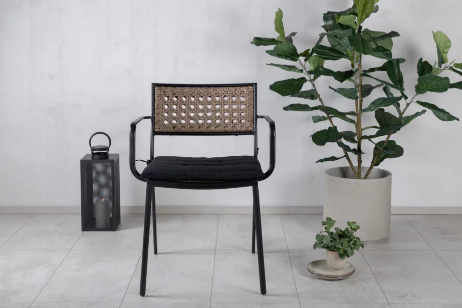 Metallist aiatool Paola, must/naturaalne, 1511-2038 – 6