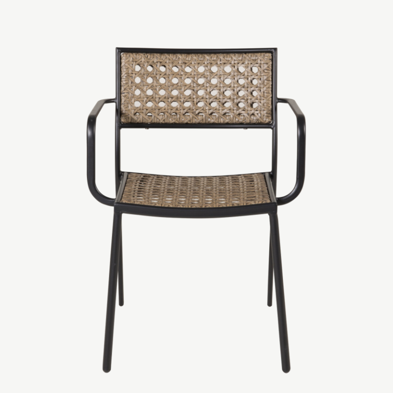 Metallist aiatool Paola, must/naturaalne, 1511-2038 1511-2038