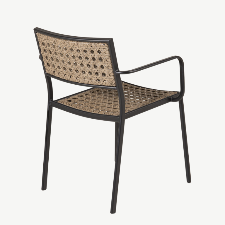 Metallist aiatool Paola, must/naturaalne, 1511-2038 1511-2038