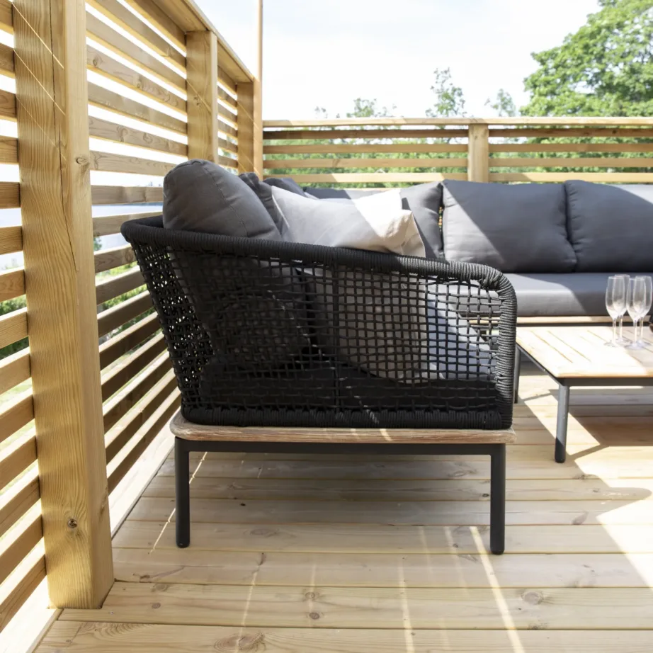 Metallist ja akaatsiapuidust nurgadiivani komplekt Andorra, 9582-019 – 4