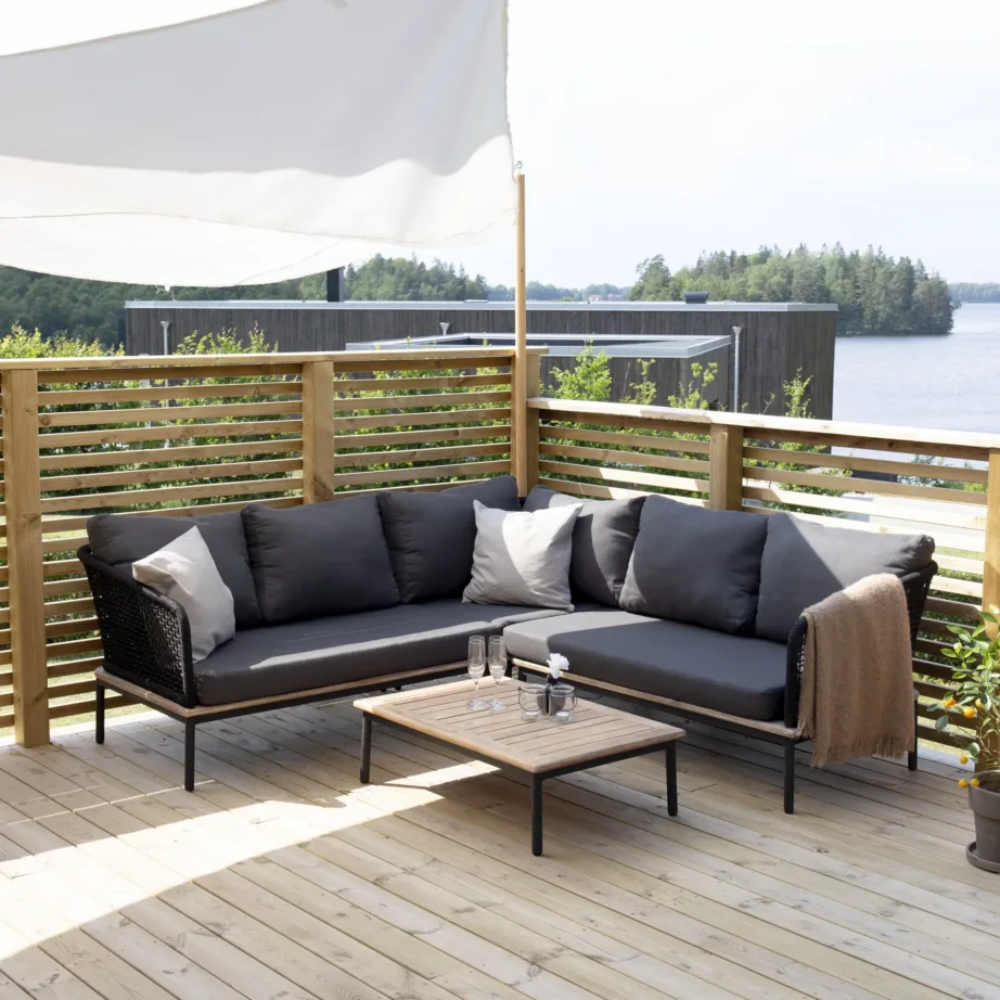 Metallist ja akaatsiapuidust nurgadiivani komplekt Andorra, 9582-019 – 5