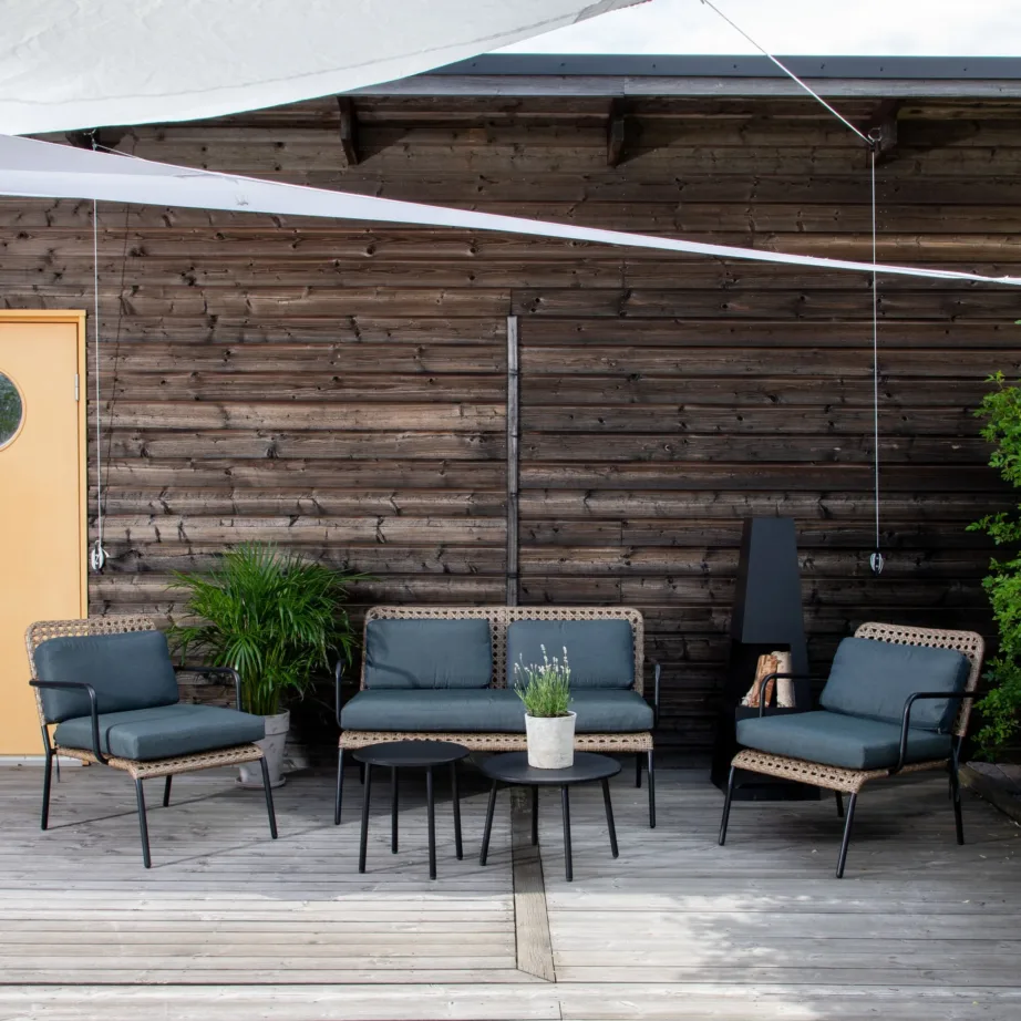 Metallist ja punutisest aiadiivani komplekt Paola, 1513-2038 – 12