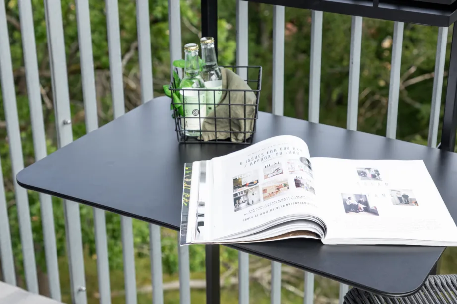 Metallist kohvilaud Borneo, must, 77x57x120, 6007-001 – 7