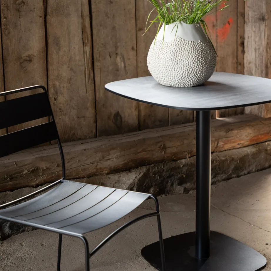 Metallist kohvilaud Milano, must, 70x70x75, 6013-001 – 8