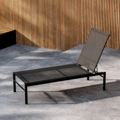Teraskarkassiga lamamistool Massimo, must, 9804-100 9804-100