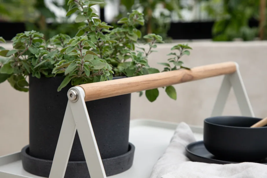 Metallist lisalaud terrassile Clarin, beež, 40x45x50, 6133-003 – 8