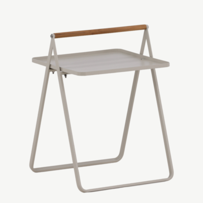 Metallist lisalaud terrassile Clarin, beež, 40x45x50, 6133-003 6133-003