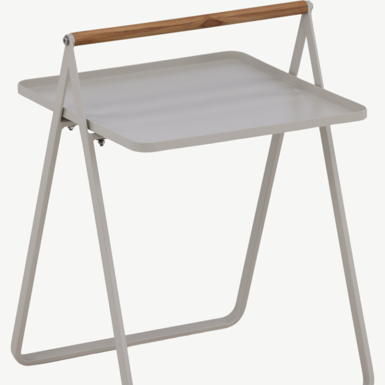 Metallist lisalaud terrassile Clarin, beež, 40x45x50, 6133-003 6133-003
