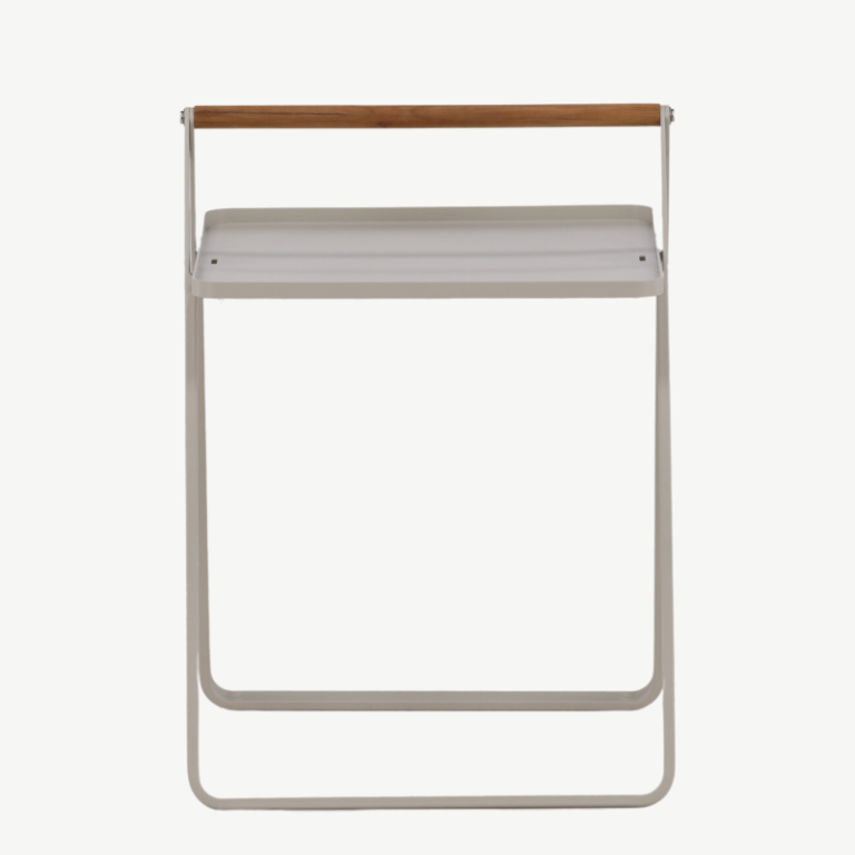 Metallist lisalaud terrassile Clarin, beež, 40x45x50, 6133-003 6133-003